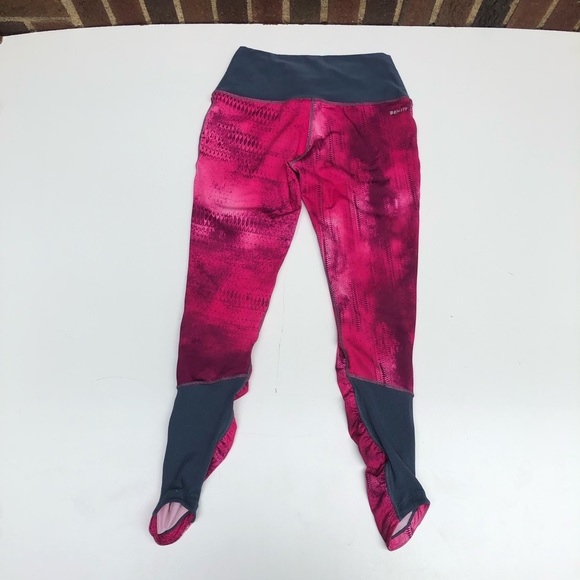 Nike Dri-Fit Pink and Gray Patterned Leggings M - Picture 6 of 7